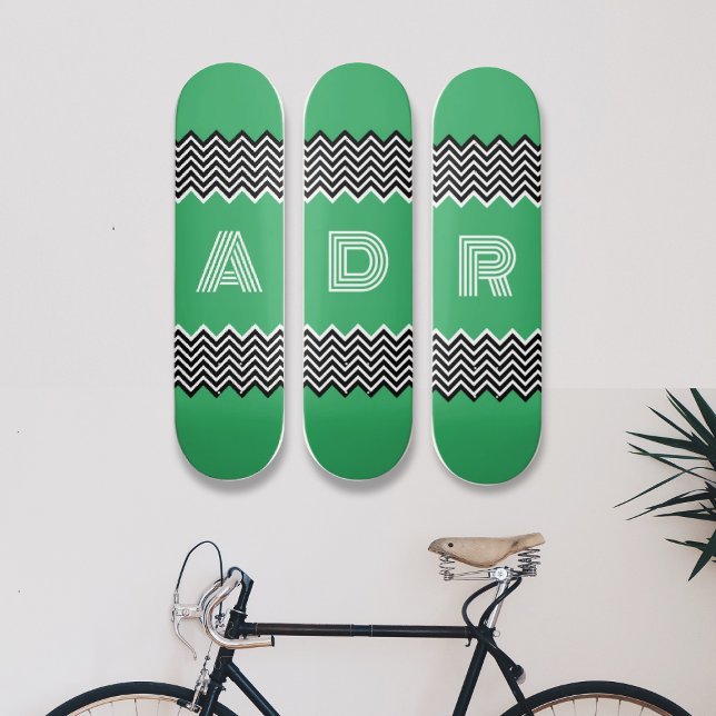 Custom Initial Letter 8 1/4" Skateboard Deck | DP7 (Creator Uploaded)