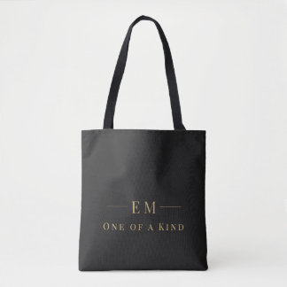 Custom Initial Monogram | Funny Personalised Gift Tote Bag