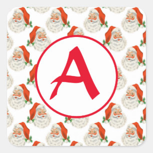 CUSTOM INITIAL SQUARE STICKER