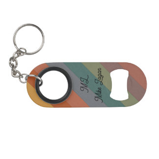 Custom Initials Bottle Opener Gift for Him