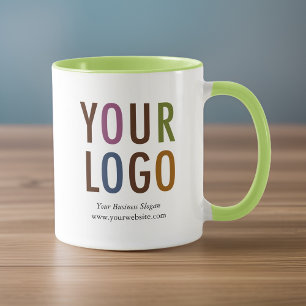 Custom Inside Colour Mug Promotional Business Logo