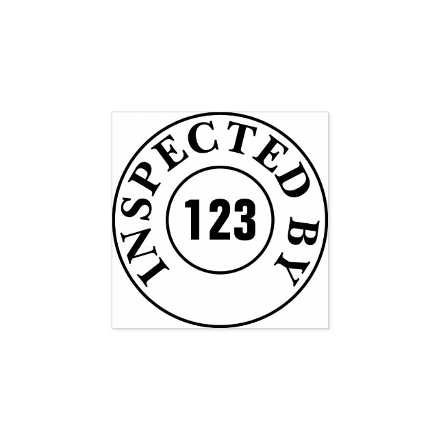 Custom Inspection Stamp (Imprint)