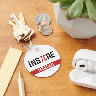 Custom InsPire Pi day   Happy Pi day Math Gifts Key Ring