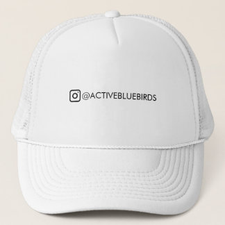 Custom Instagram Name Trucker Hat