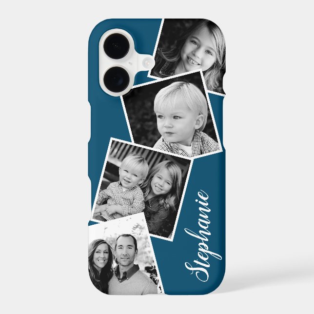 Custom Instagram Photo Collage Personalized Name (Back)