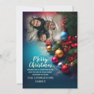 Custom Instant Download Christmas Card Template