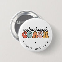 Custom Instructional Coach Educational Coach Retro