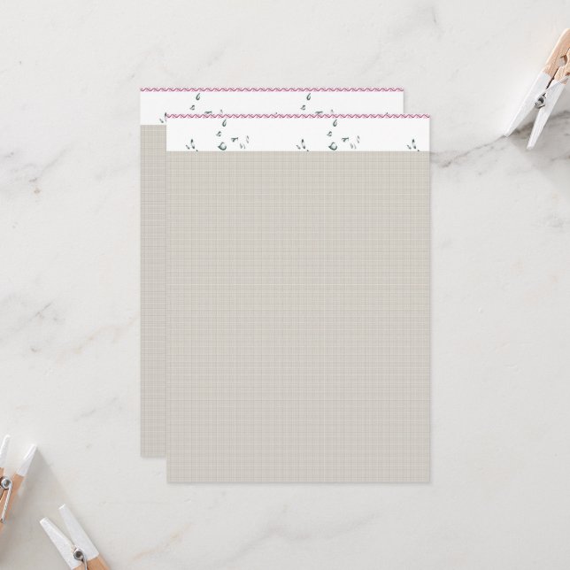 Custom Invitation | 5x7 | Elegant | Personal (Front/Back In Situ)