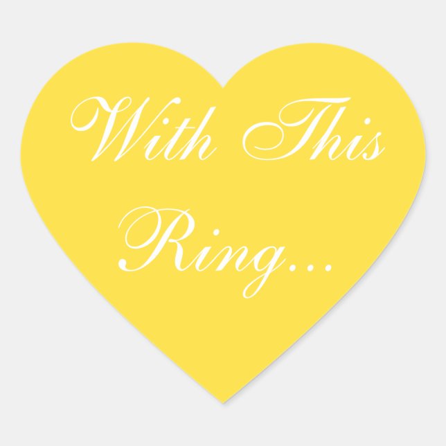 Custom Invitation Banana Peel Heart Sticker (Front)