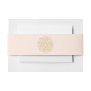 Custom Invitation Belly Band
