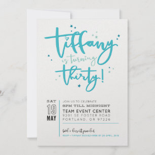 CUSTOM INVITATION PRINT for Tiffany