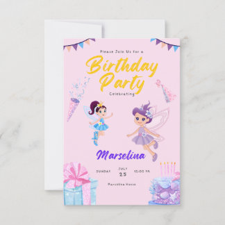 custom invitations and announcements Birthday Card