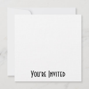 Custom Invites - Design Your Own Custom
