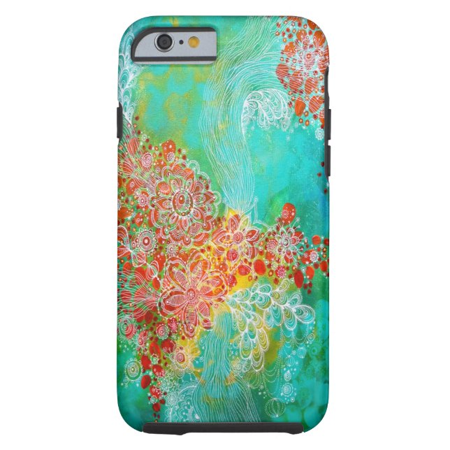 Custom iPhone 6 case TOUGH case - WHisper (Back)