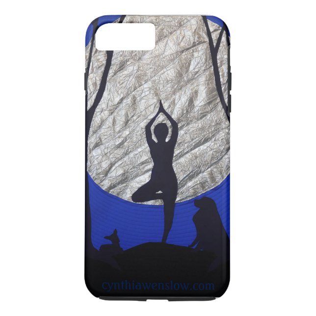 Custom iPhone 7 Plus Case with original artwork (Back)