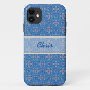 Custom Iphone Blue phone case