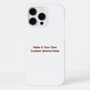 Custom iPhone 16 pro max case