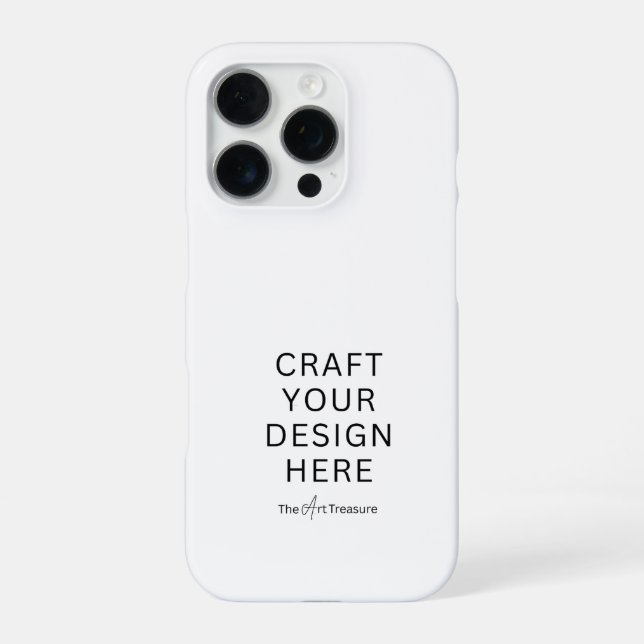 Custom iPhone Case – Personalize with Your Design (Back)