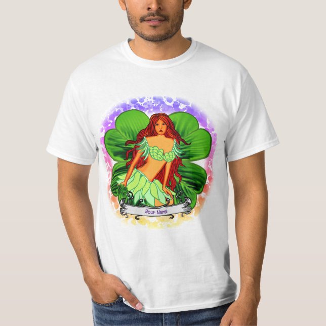 Custom Irish Fairy  t-shirt  (Front)