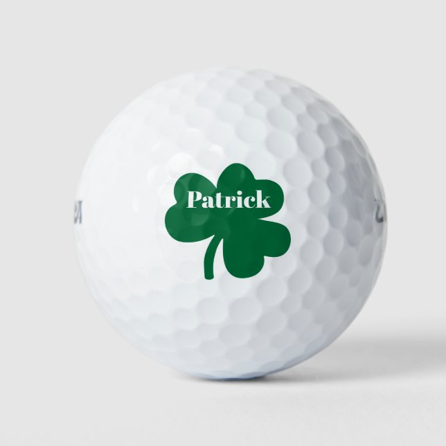 Custom Irish Name  Golf Balls (Front)