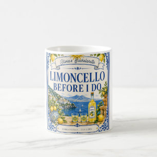 custom italian lemon bachelorette Bridal party Coffee Mug