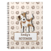 Custom Jack Russell Terrier Notebook – Cute Dog
