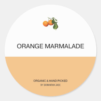 Custom Jam & Preserve Jar Labels for your Pantry