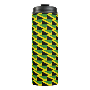 Custom Jamaica Flag Thermal Tumbler