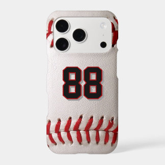 Custom Jersey Number Baseball Player Design