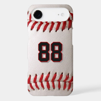 Custom Jersey Number Baseball Player Design