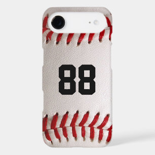 Custom Jersey Number Baseball Player Design