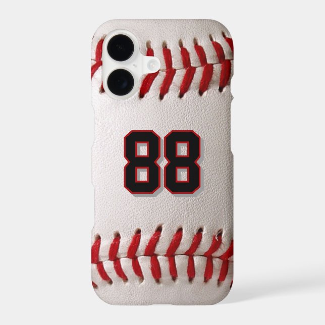 Custom Jersey Number Baseball Player Design (Back)