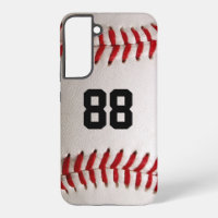 Custom Jersey Number Baseball Player Design