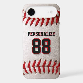 Custom Jersey Number & Name Baseball Player Design