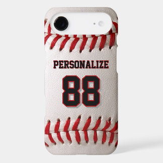 Custom Jersey Number & Name Baseball Player Design