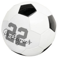 Custom Jersey/Player Name Soccer Ball