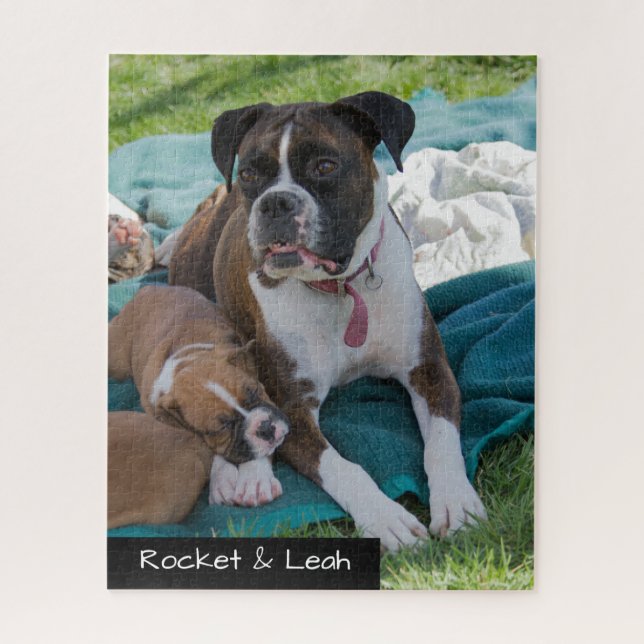 Custom Jigsaw Puzzles- Boxer Gifts Puzzle (Vertical)