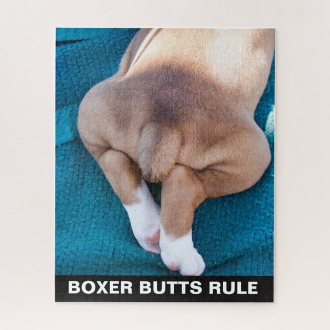 Custom Jigsaw Puzzles- Picture Boxers Butt Jigsaw Puzzle (Vertical)