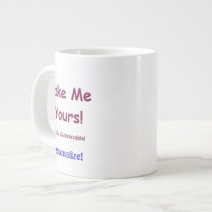 Custom Jumbo Ceramic Mug to Personalise 20oz