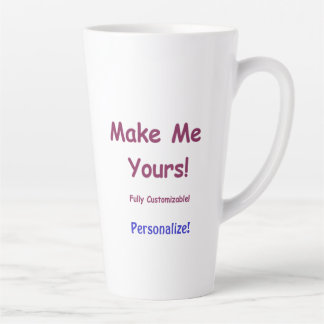 Custom Jumbo Latte Mug to Personalize 17oz