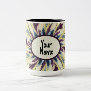 Custom Kaleidoscope Design Coffee Mug