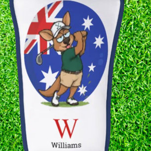 Custom kangaroo Putter Golf Head Cover