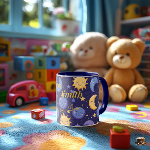 Custom Kawaii Starry Night for Kids  Mug