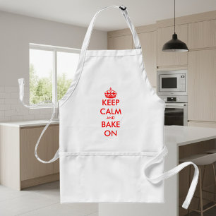 Custom Keep Calm apron   Customisable template