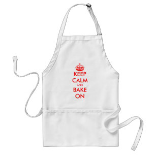 Custom Keep Calm apron   Customisable template