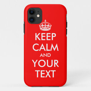 Custom Keep Calm iPhone 5 case   Customisable