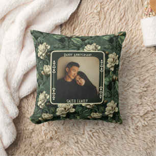 Custom Keepsake 20Th Anniversary Throw Pillow 