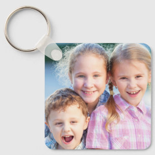 Custom Keepsake Family Photo  Key Ring