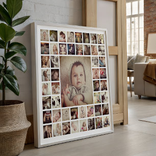 Custom Keepsake Filter Photo Collage Personalised Poster