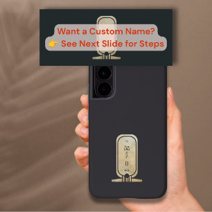 Custom Kemet Hieroglyphic Cartouche Samsung Galaxy Case